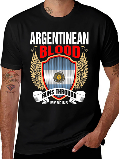 Argentinean Blood Runs Through My Veins T-Shirt