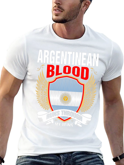 Argentinean Blood Runs Through My Veins T-Shirt