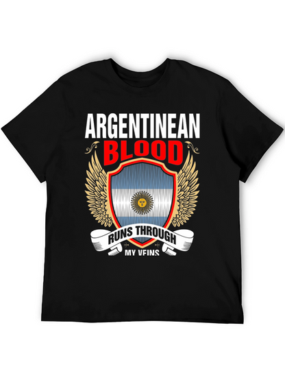 Argentinean Blood Runs Through My Veins T-Shirt