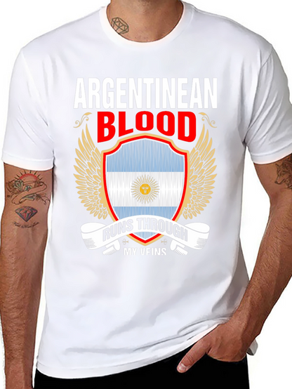 Argentinean Blood Runs Through My Veins T-Shirt