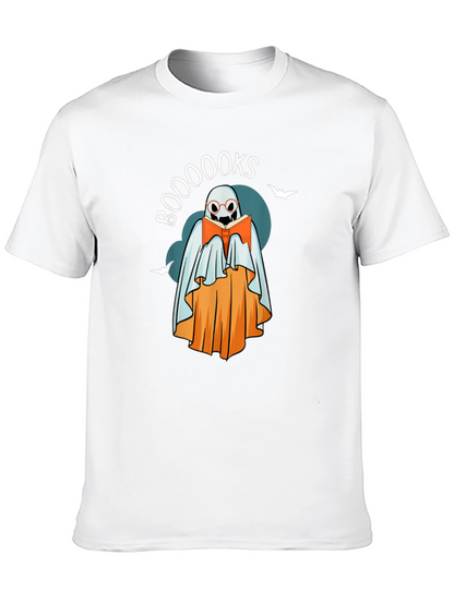 Boo-o-o-oks Ghost T-Shirt - Spooky Reader Tee