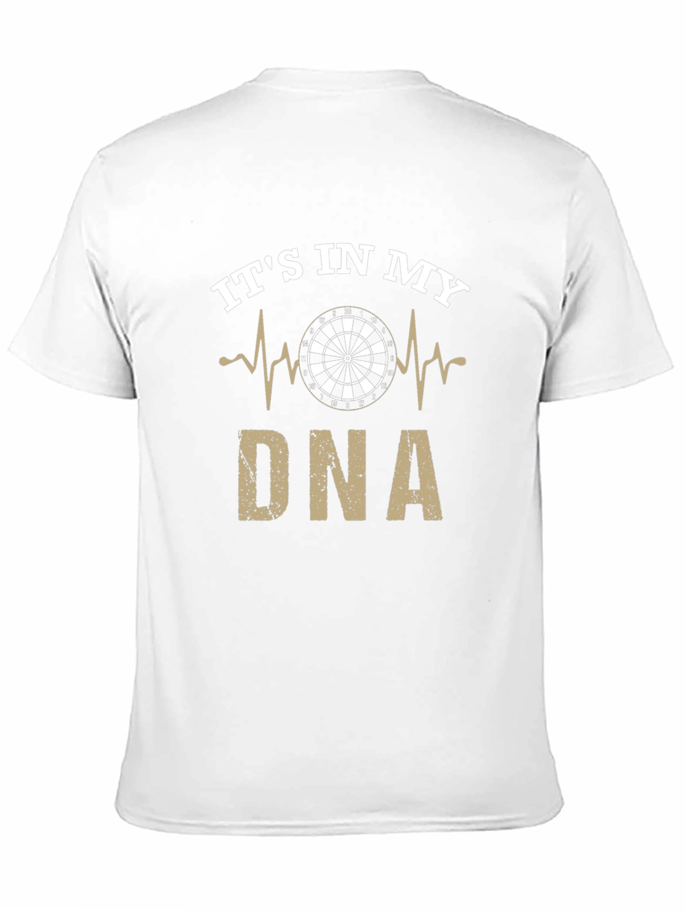 Its In My DNA Darts Graphic Tee - Black