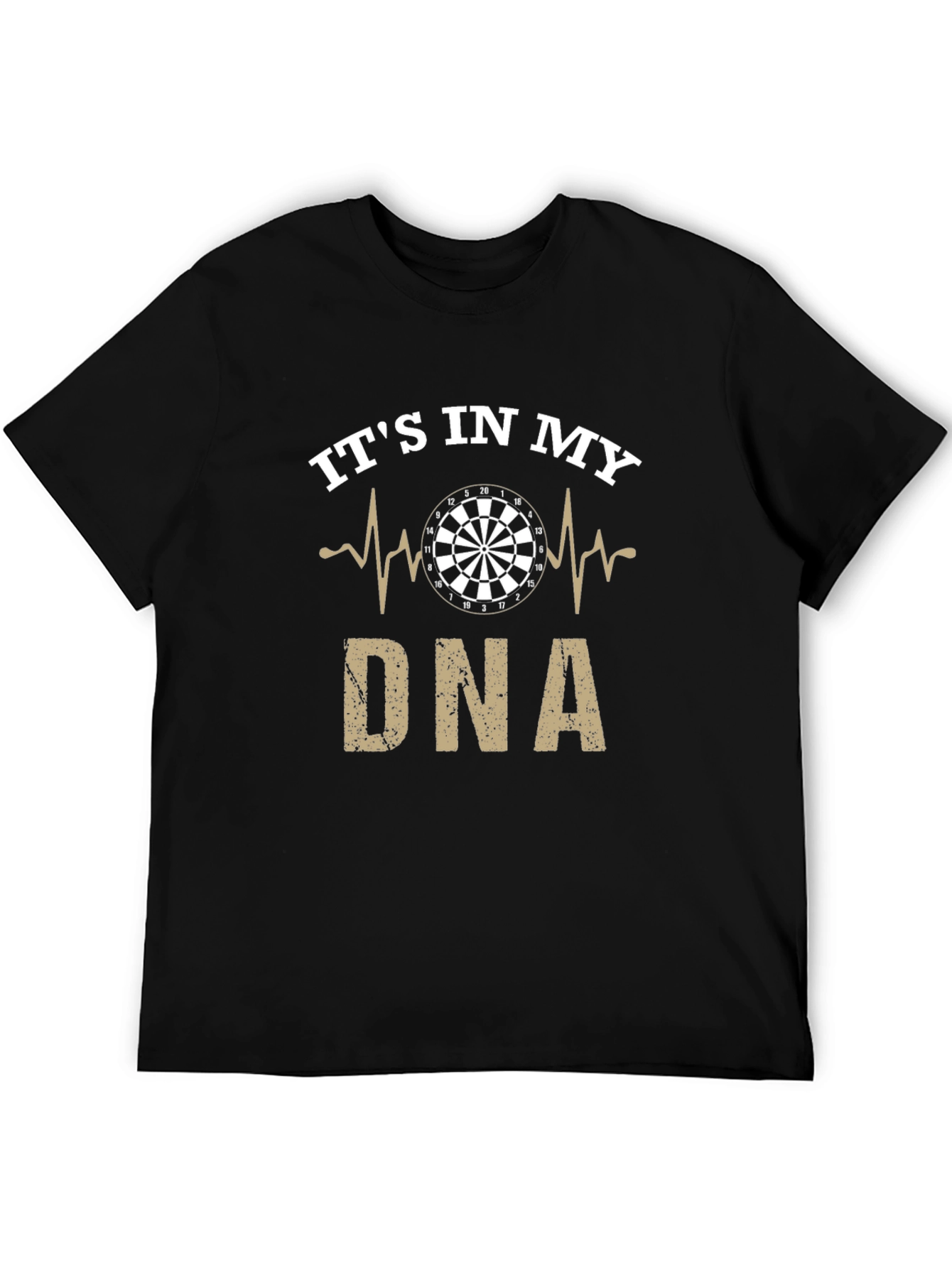 Its In My DNA Darts Graphic Tee - Black