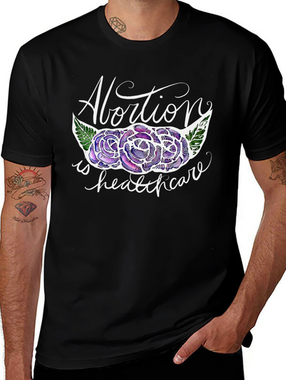 Abortion is Healthcare Graphic T-Shirt