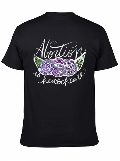 Abortion is Healthcare Graphic T-Shirt