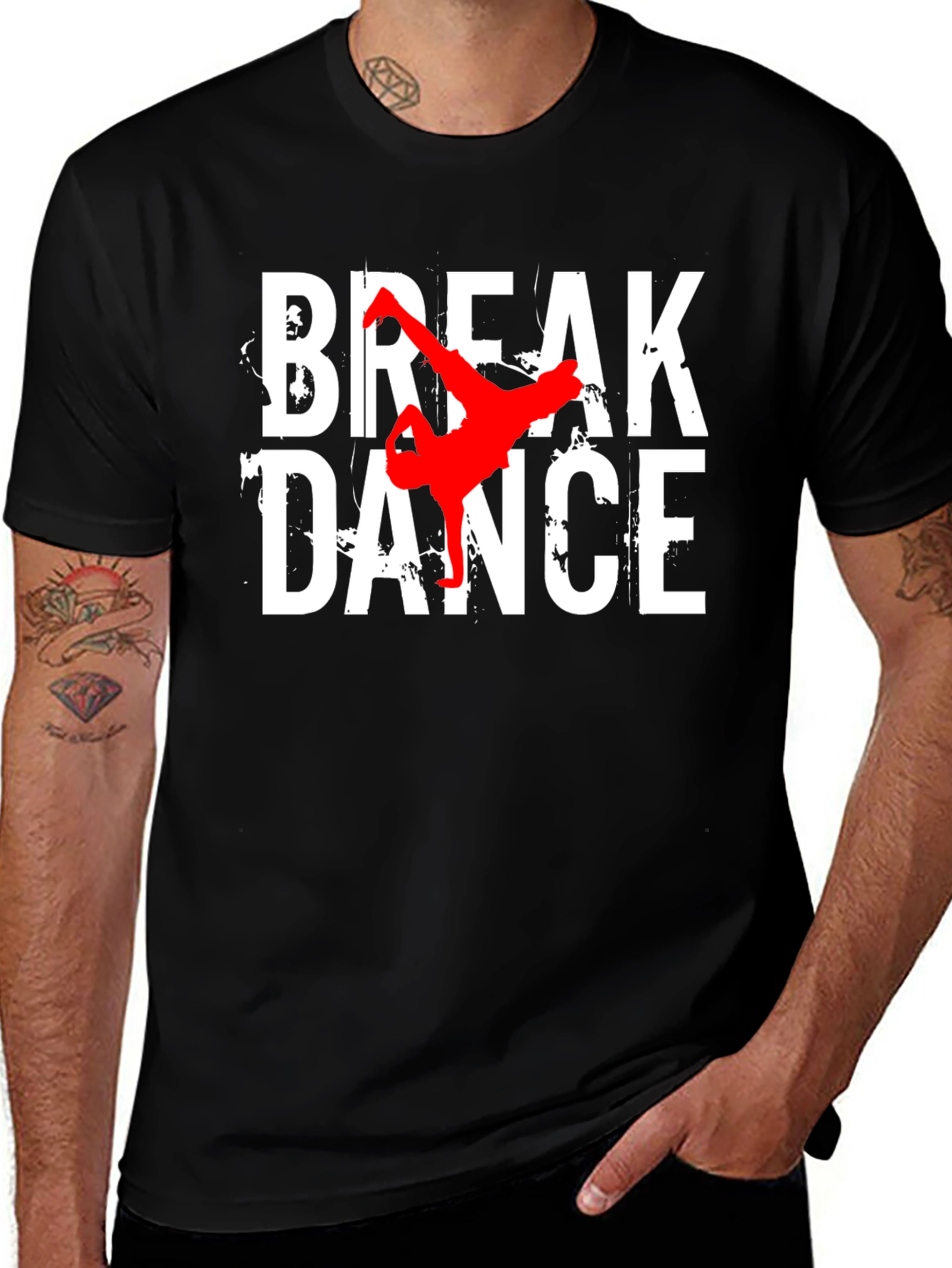 Break Dance Graphic T-Shirt - Stylish Streetwear