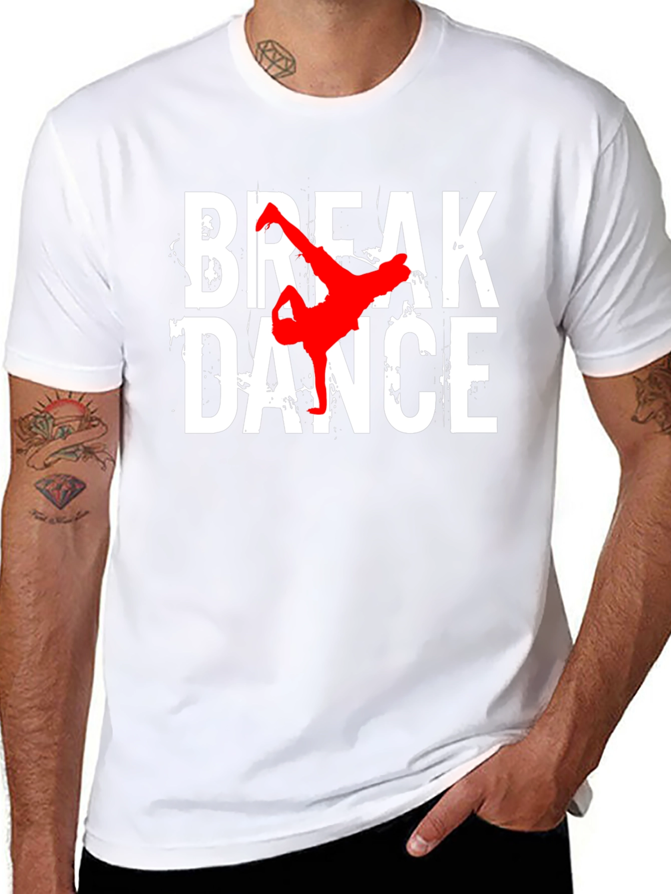 Break Dance Graphic T-Shirt - Stylish Streetwear