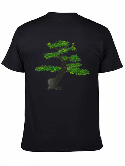 Bonsai Tree Graphic Tee - Nature Inspired Design