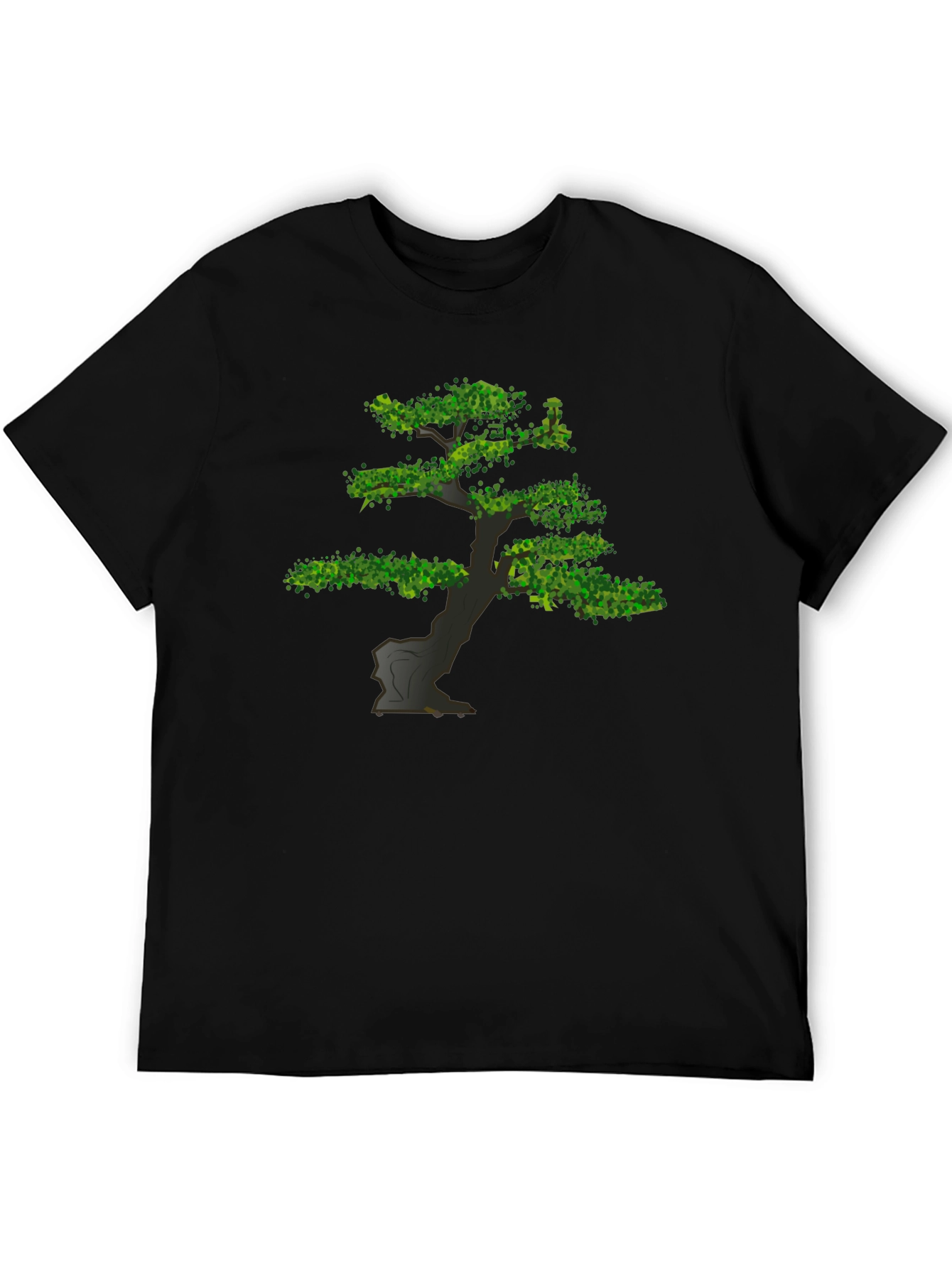 Bonsai Tree Graphic Tee - Nature Inspired Design