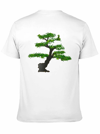 Bonsai Tree Graphic Tee - Nature Inspired Design
