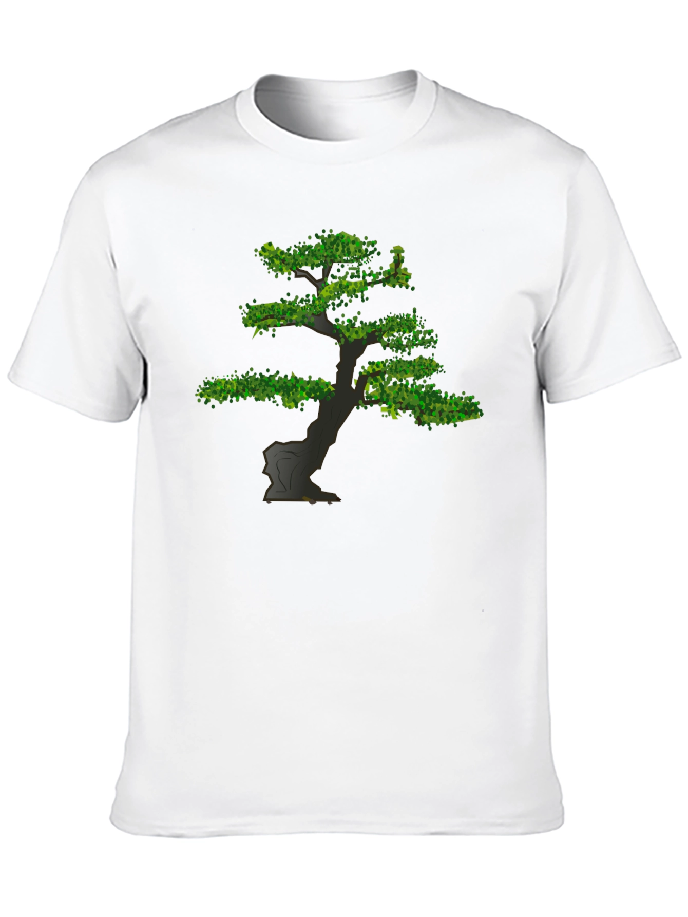 Bonsai Tree Graphic Tee - Nature Inspired Design