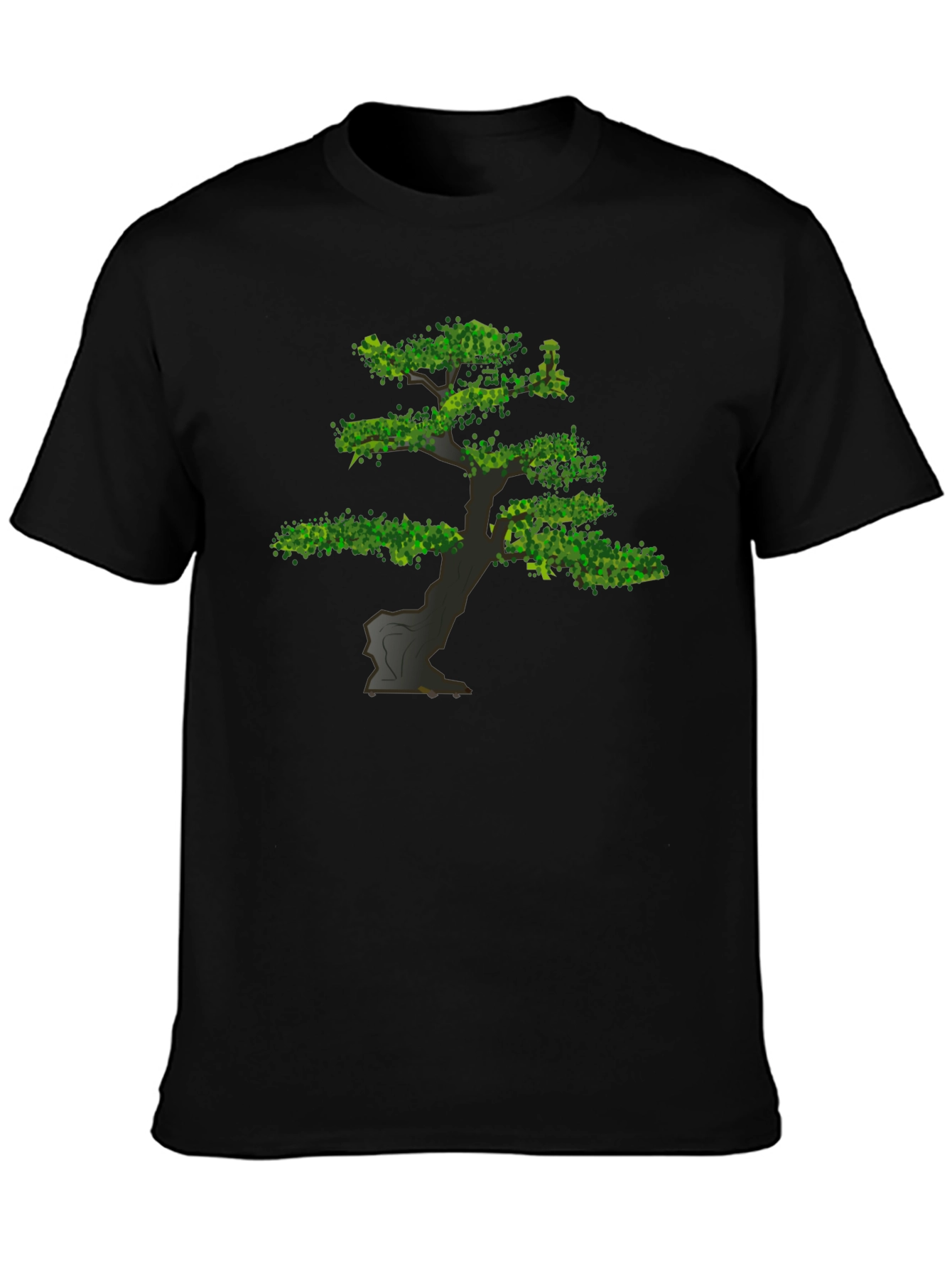 Bonsai Tree Graphic Tee - Nature Inspired Design