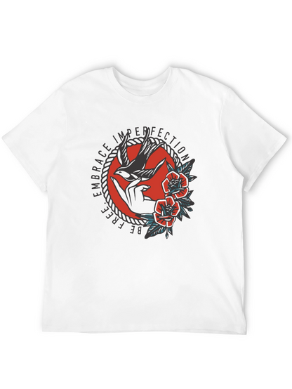 Embrace Imperfection Graphic Tee - Free Bird Shirt