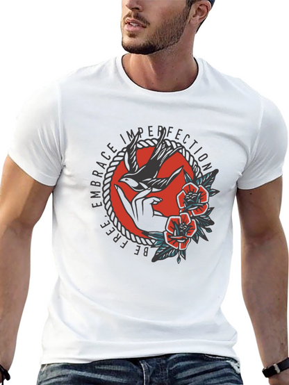 Embrace Imperfection Graphic Tee - Free Bird Shirt