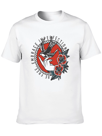 Embrace Imperfection Graphic Tee - Free Bird Shirt