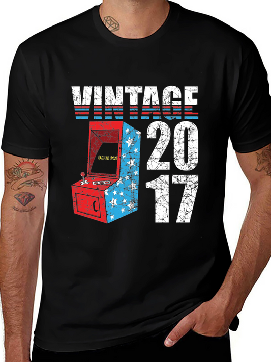 Vintage 2017 Arcade Game T-Shirt