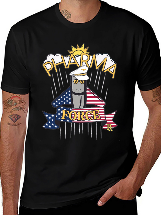 Pharma Force Graphic T-Shirt - Black