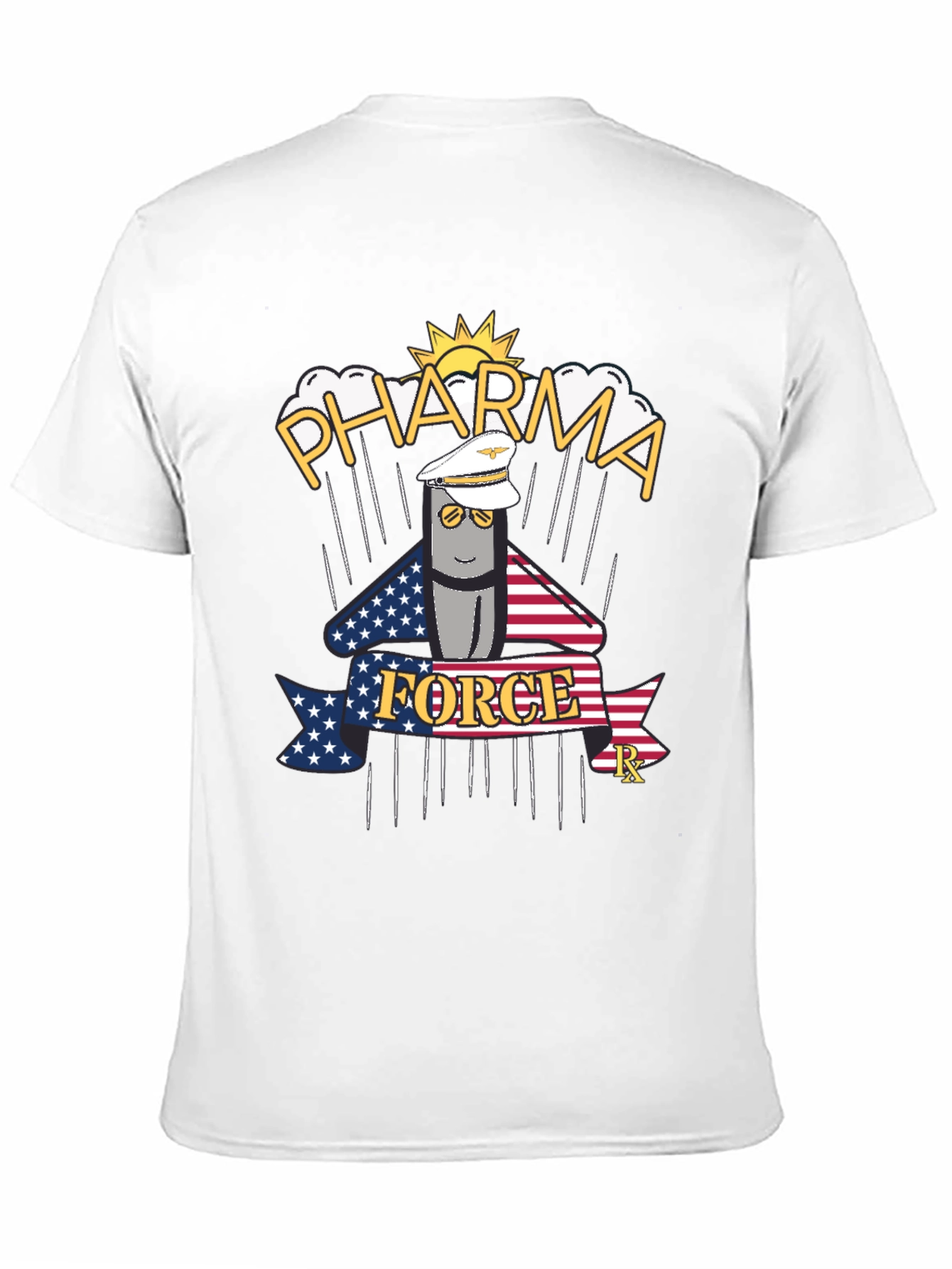 Pharma Force Graphic T-Shirt - Black