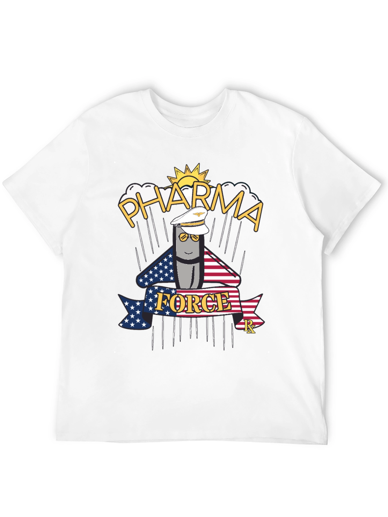 Pharma Force Graphic T-Shirt - Black