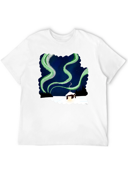 Aurora Cabin Black T-Shirt