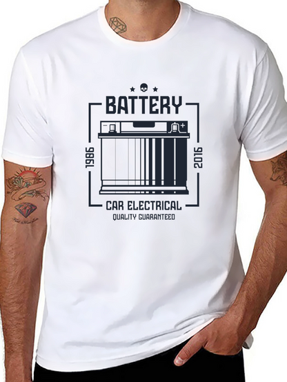 Battery Car Electrical Quality Guaranteed T-Shirt