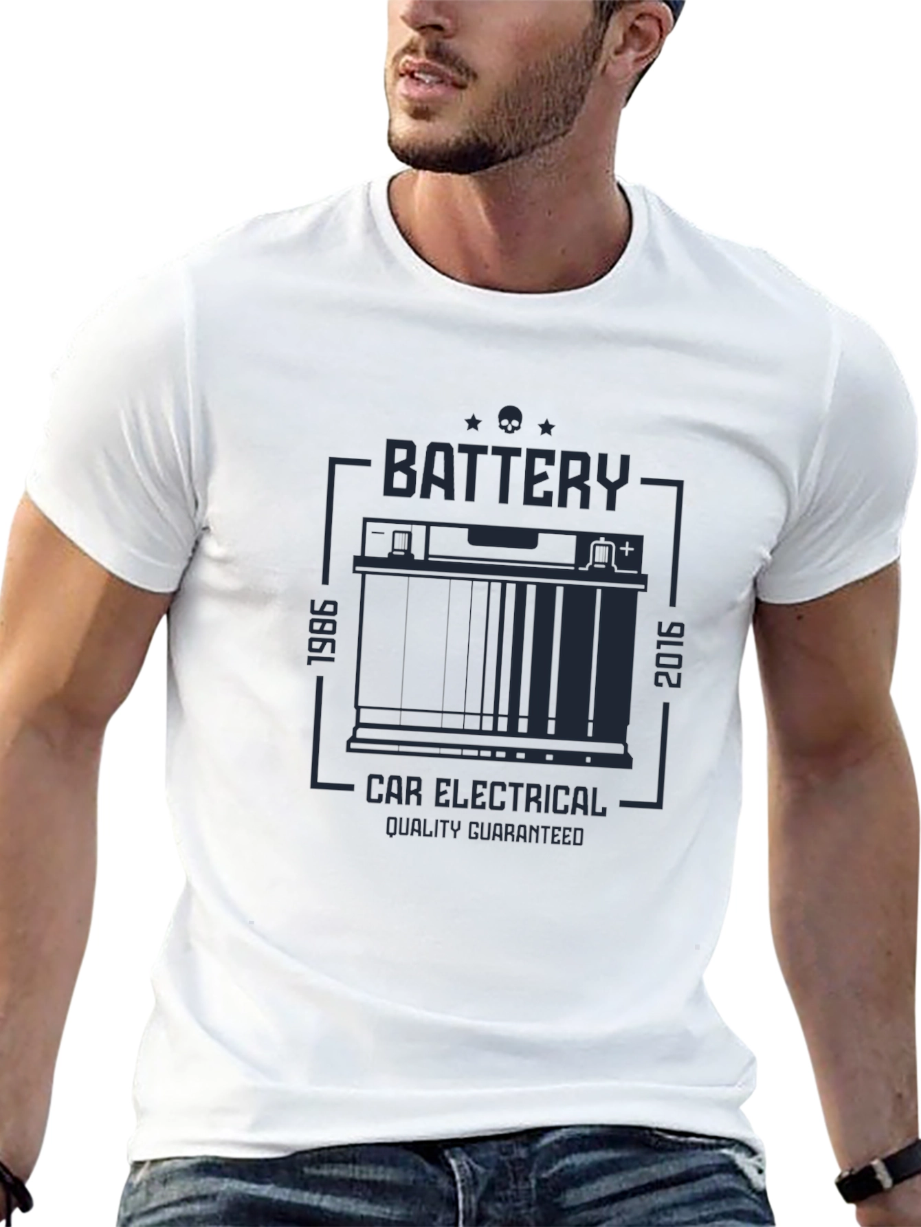 Battery Car Electrical Quality Guaranteed T-Shirt