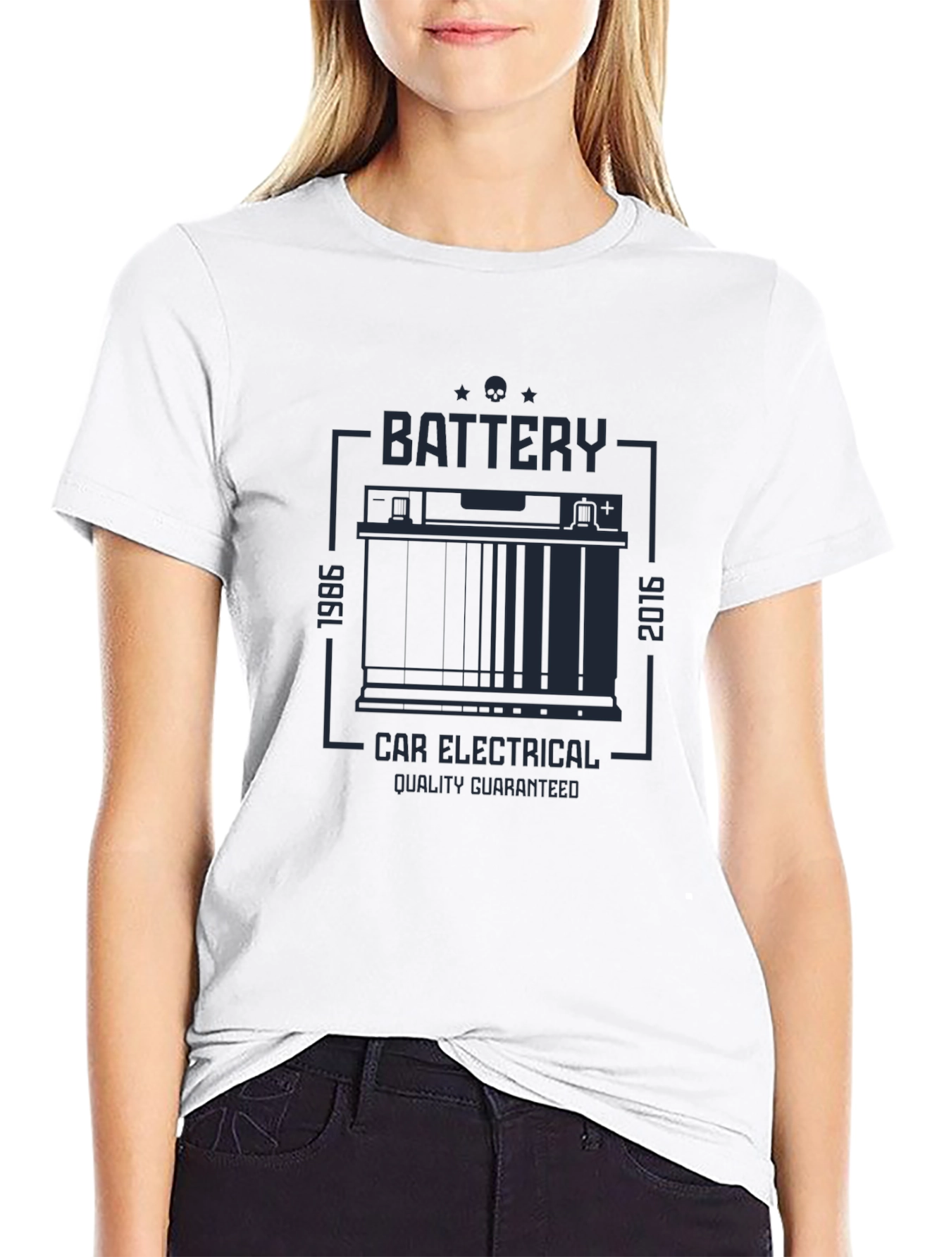 Battery Car Electrical Quality Guaranteed T-Shirt