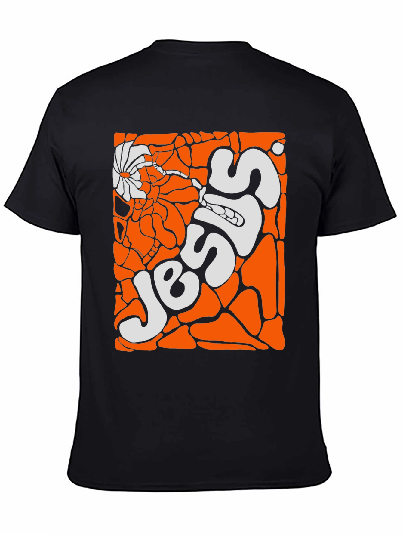 Groovy Jesus Graphic Tee - Retro Style