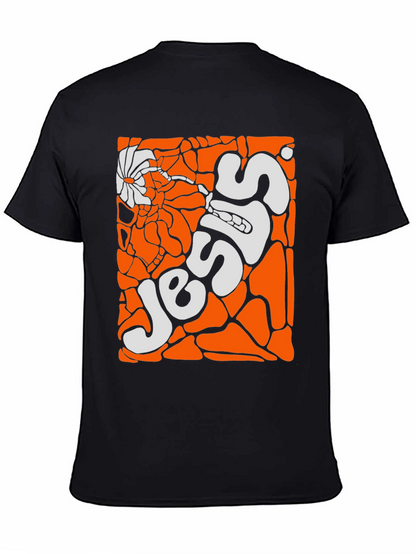 Groovy Jesus Graphic Tee - Retro Style