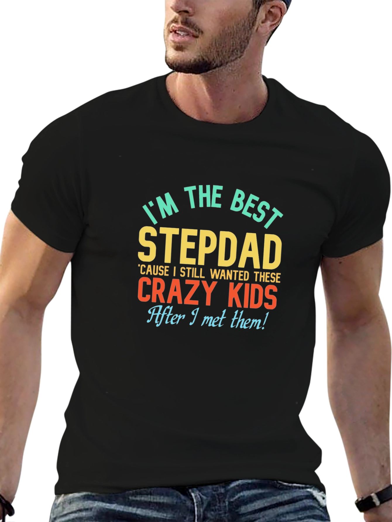 Best Stepdad Ever Graphic Tee