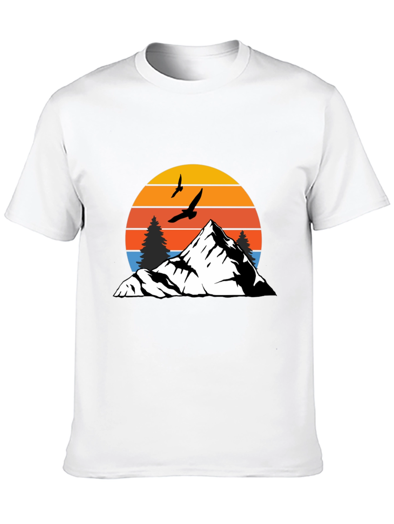Mountain Sunset Graphic Tee - Adventure Ready