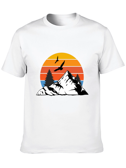 Mountain Sunset Graphic Tee - Adventure Ready