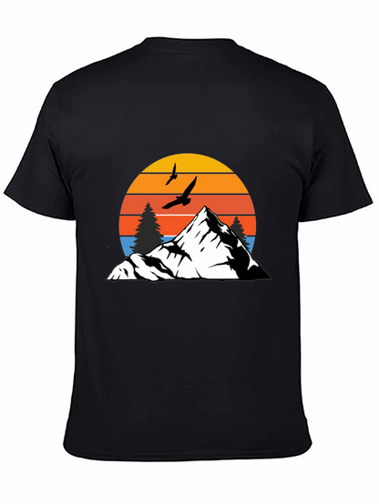 Mountain Sunset Graphic Tee - Adventure Ready