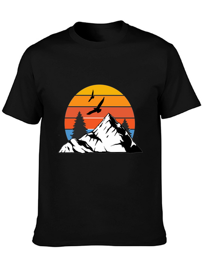 Mountain Sunset Graphic Tee - Adventure Ready