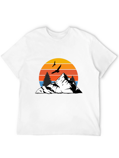 Mountain Sunset Graphic Tee - Adventure Ready