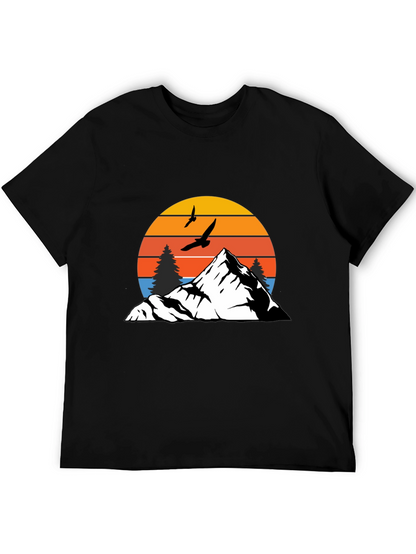 Mountain Sunset Graphic Tee - Adventure Ready
