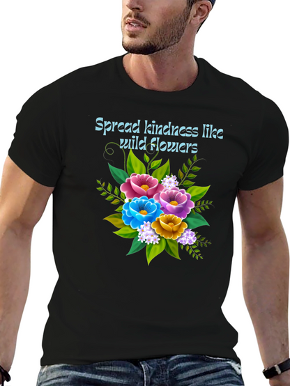 Kindness Wildflower Graphic Tee