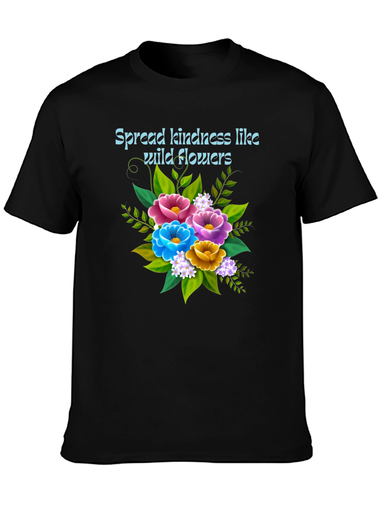 Kindness Wildflower Graphic Tee
