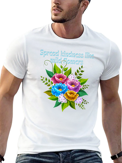Kindness Wildflower Graphic Tee