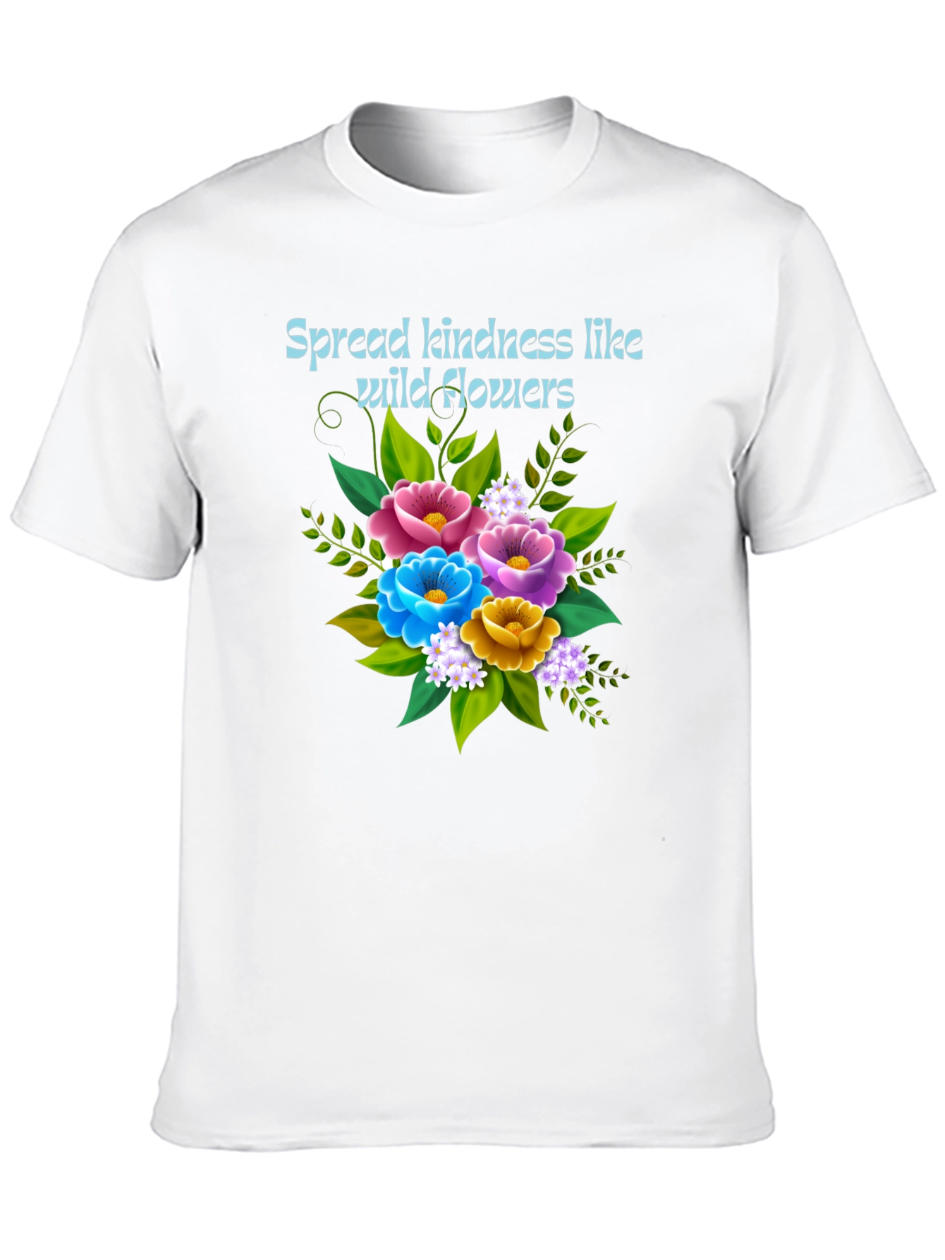 Kindness Wildflower Graphic Tee
