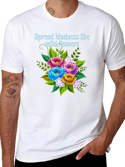 Kindness Wildflower Graphic Tee