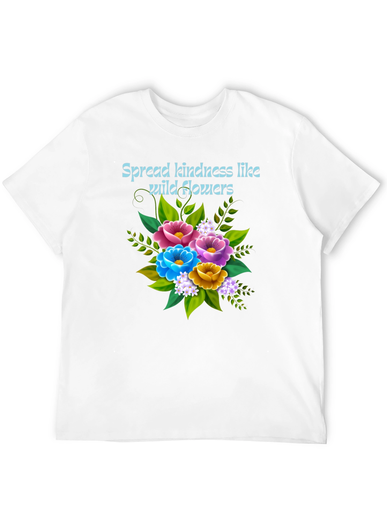 Kindness Wildflower Graphic Tee