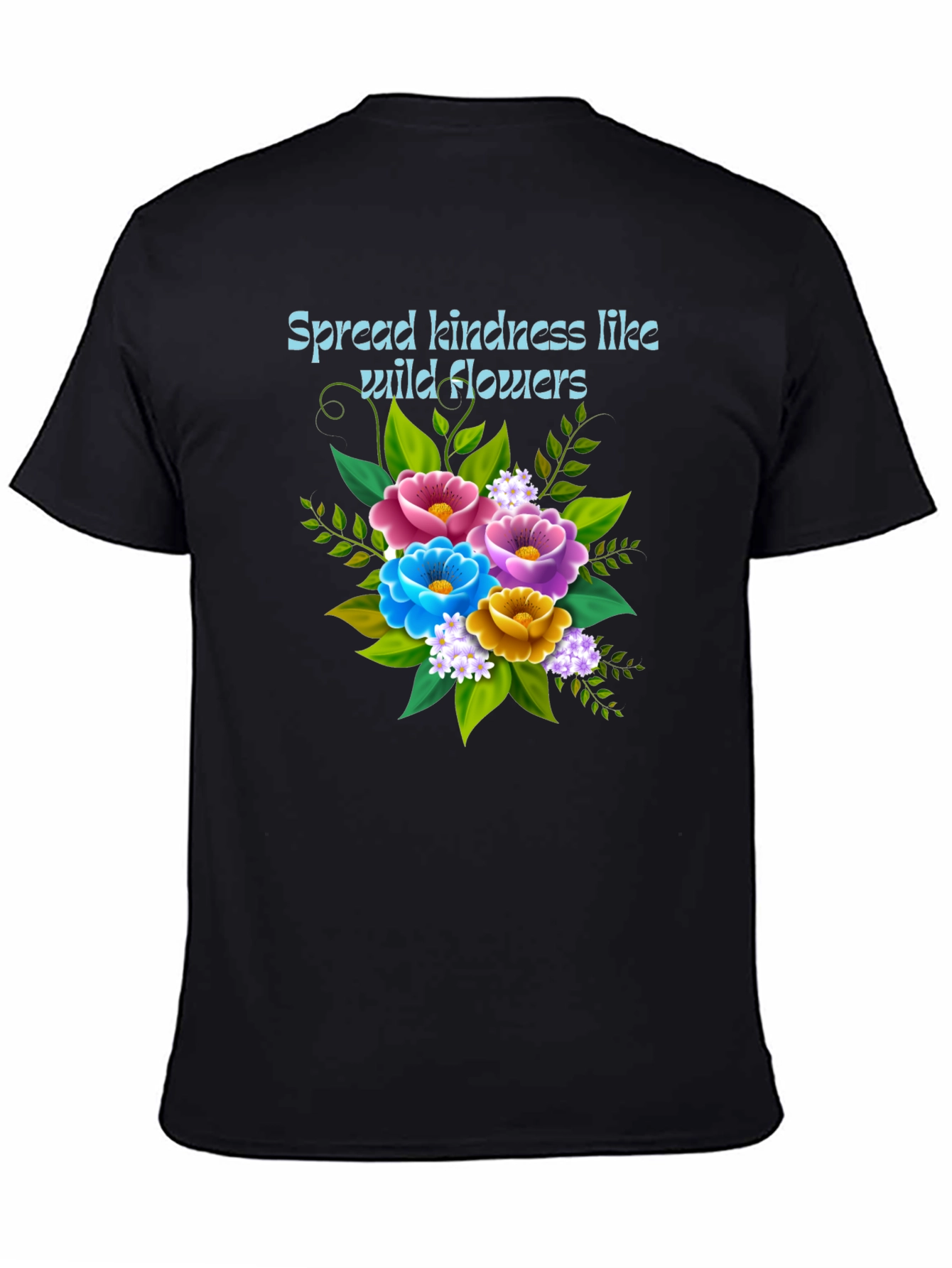Kindness Wildflower Graphic Tee