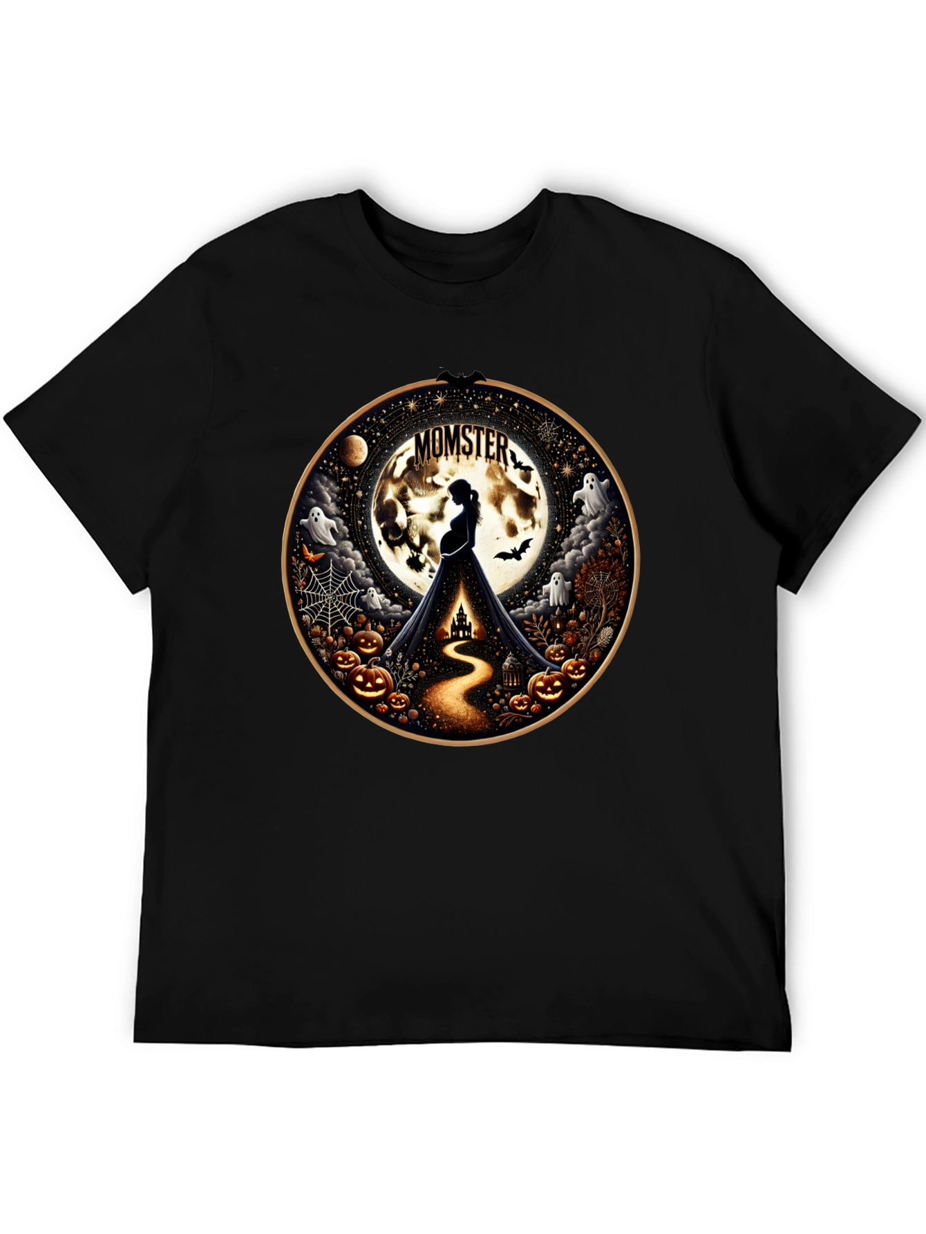 Momster Halloween Pregnancy T-Shirt