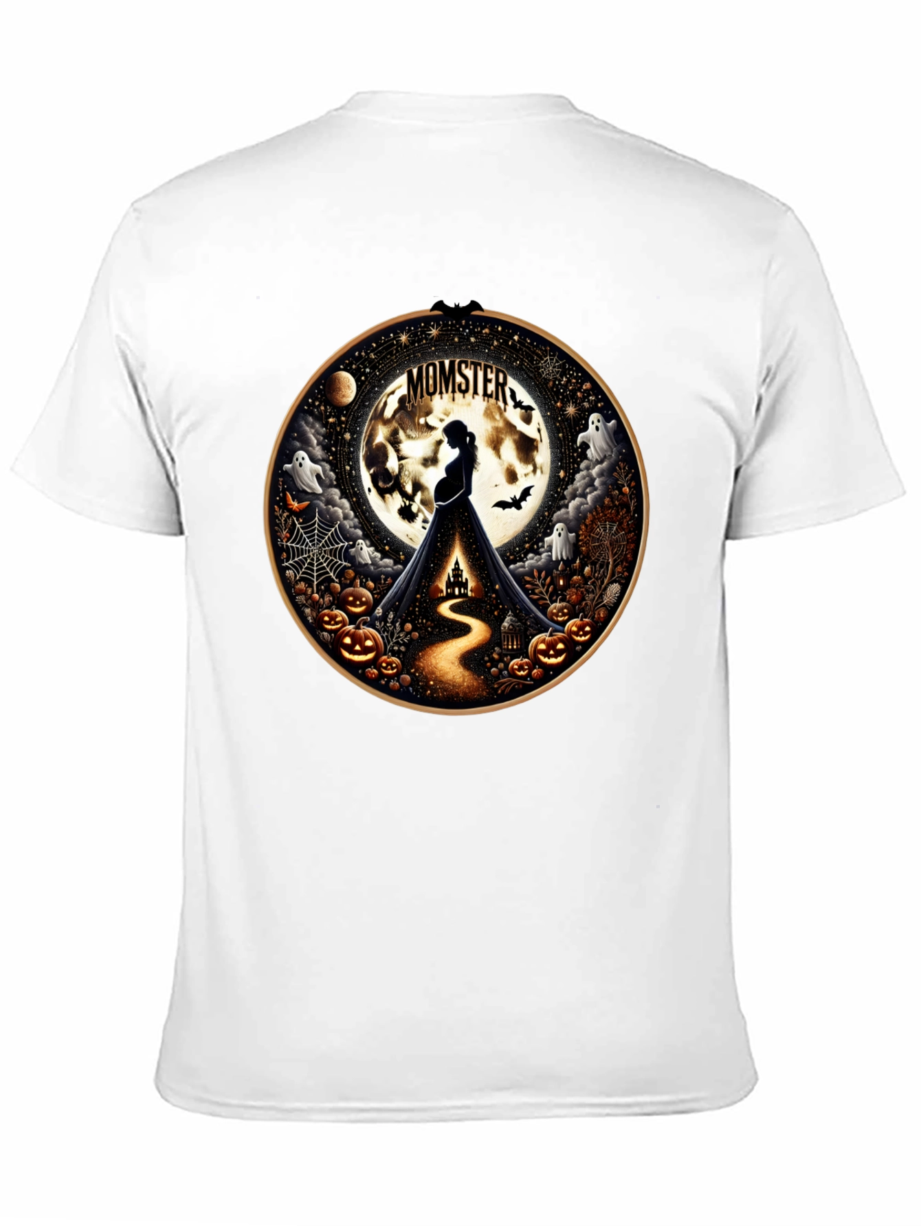 Momster Halloween Pregnancy T-Shirt