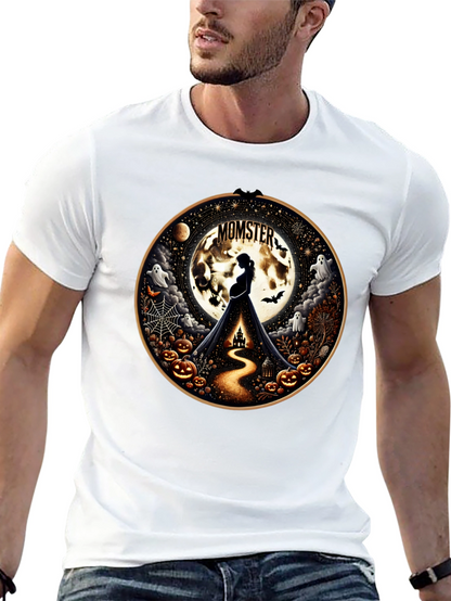 Momster Halloween Pregnancy T-Shirt