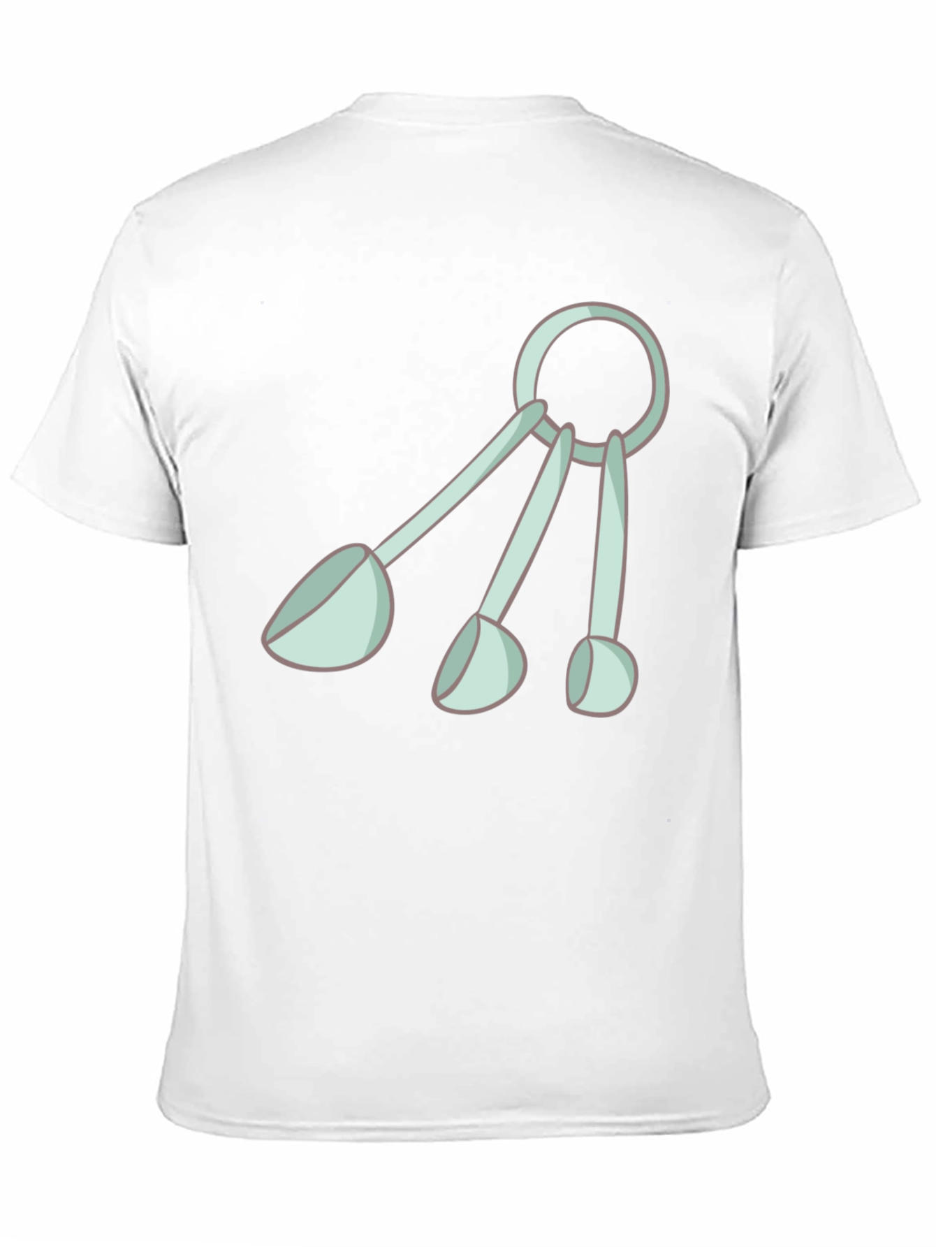 Fun Measuring Spoons Graphic Tee - Black