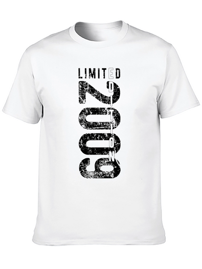 Limited Edition 2009 Graphic Tee - Black Cotton