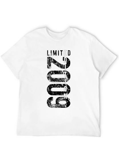 Limited Edition 2009 Graphic Tee - Black Cotton