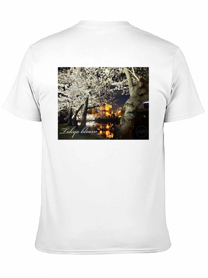 Tokyo Bloom Black T-Shirt